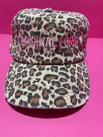 Cheetah Dad Cap